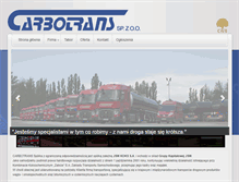 Tablet Screenshot of carbotrans.eu