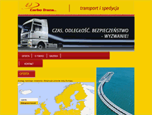 Tablet Screenshot of carbotrans.pl